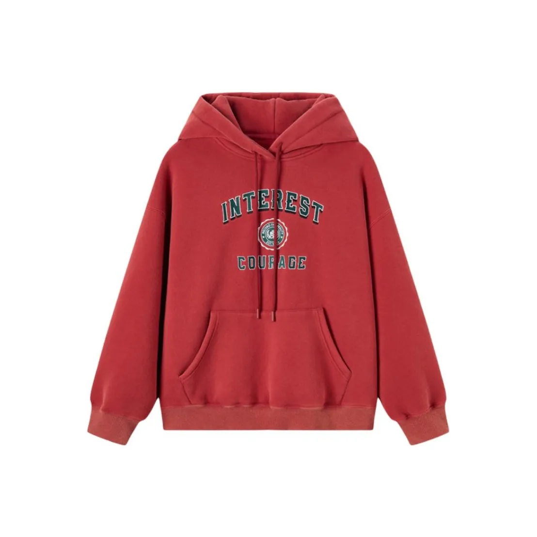 EICHITOO Толстовка Женская Темно-Красная