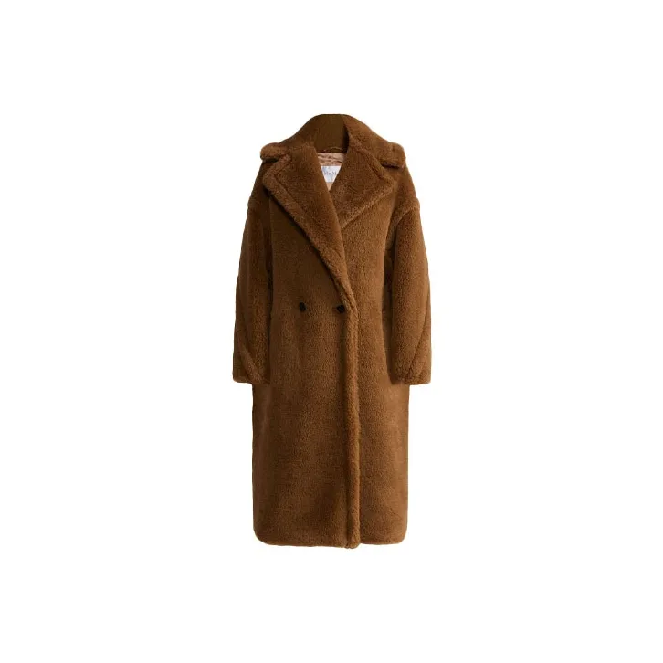 MaxMara Teddy Series Coat Women's Tobacco