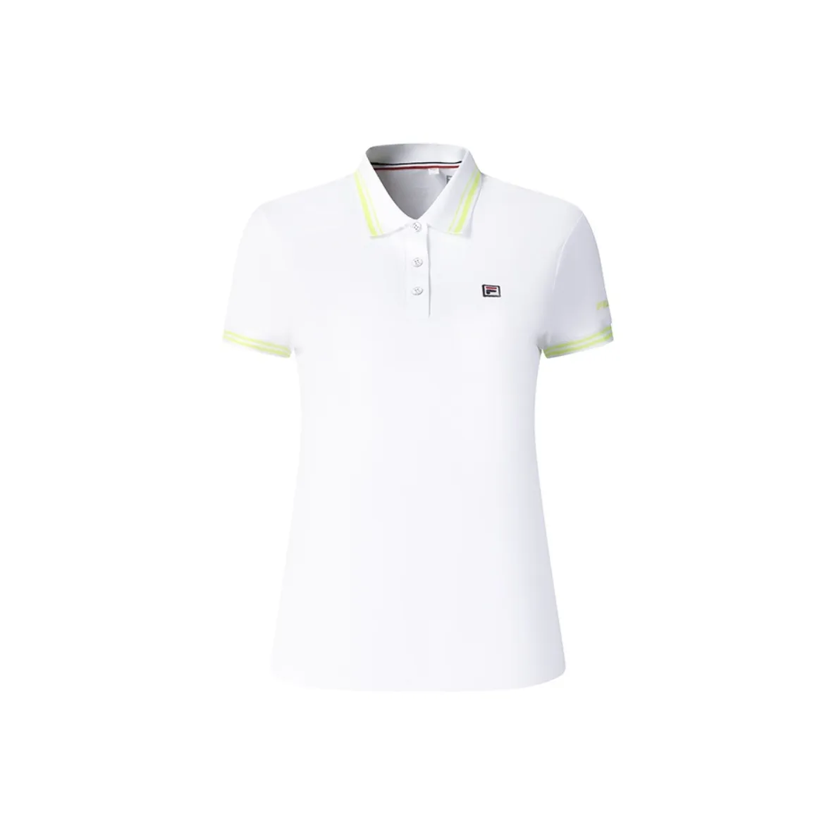 FILA Athletics Tennis Polo Shirt Women's Jade White