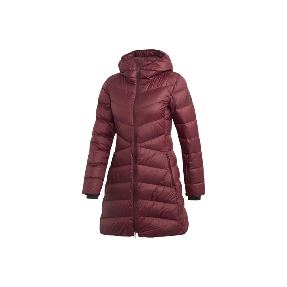 Adidas Пуховик Женские Бордовый