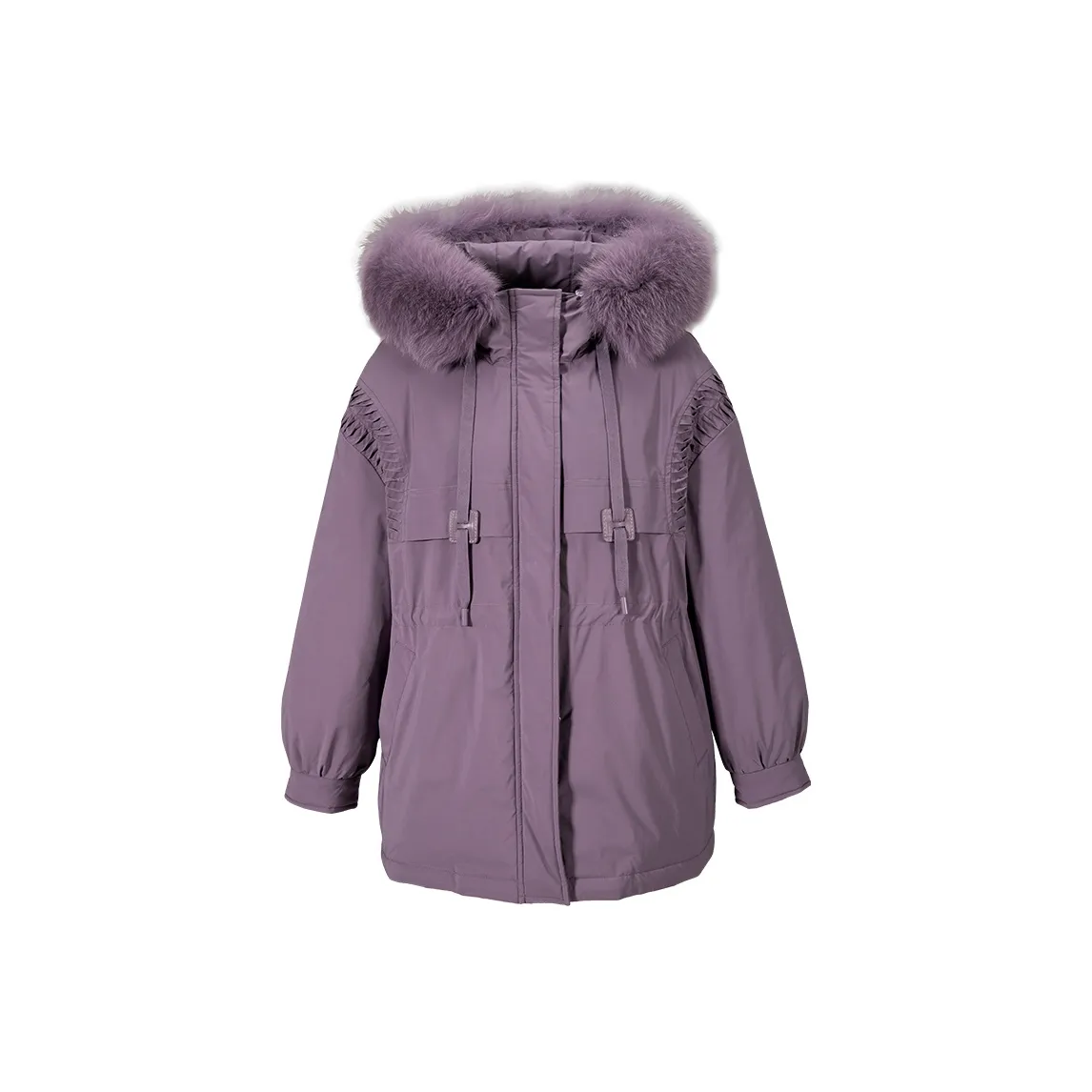 XIANGYING Down Jacket Women's Purple