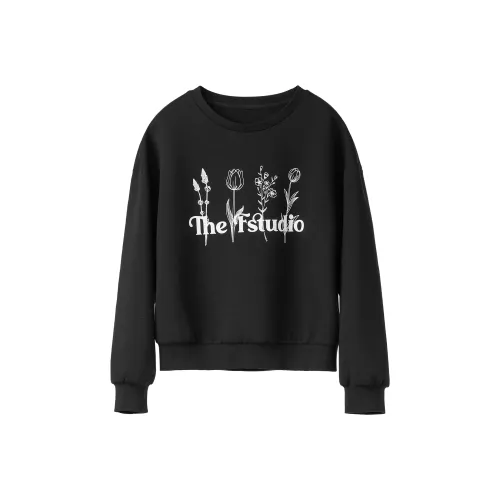 Fstudio Черный Женские Свитшоты