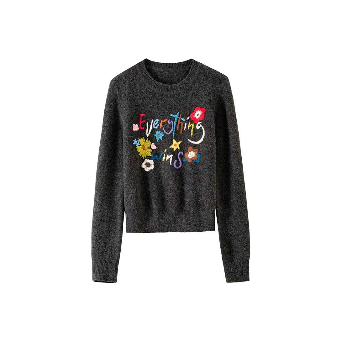 BANANA CICI Knitwear Women's Dark Gray Victory Heather Knitwear