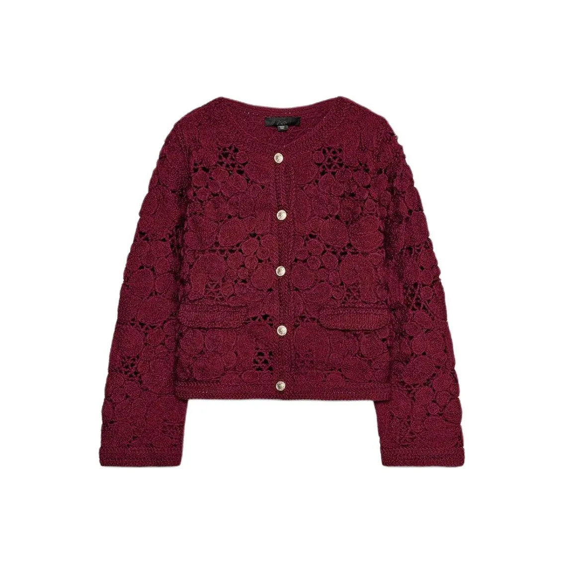ZARA Jackets & Coats Women's Burgundy