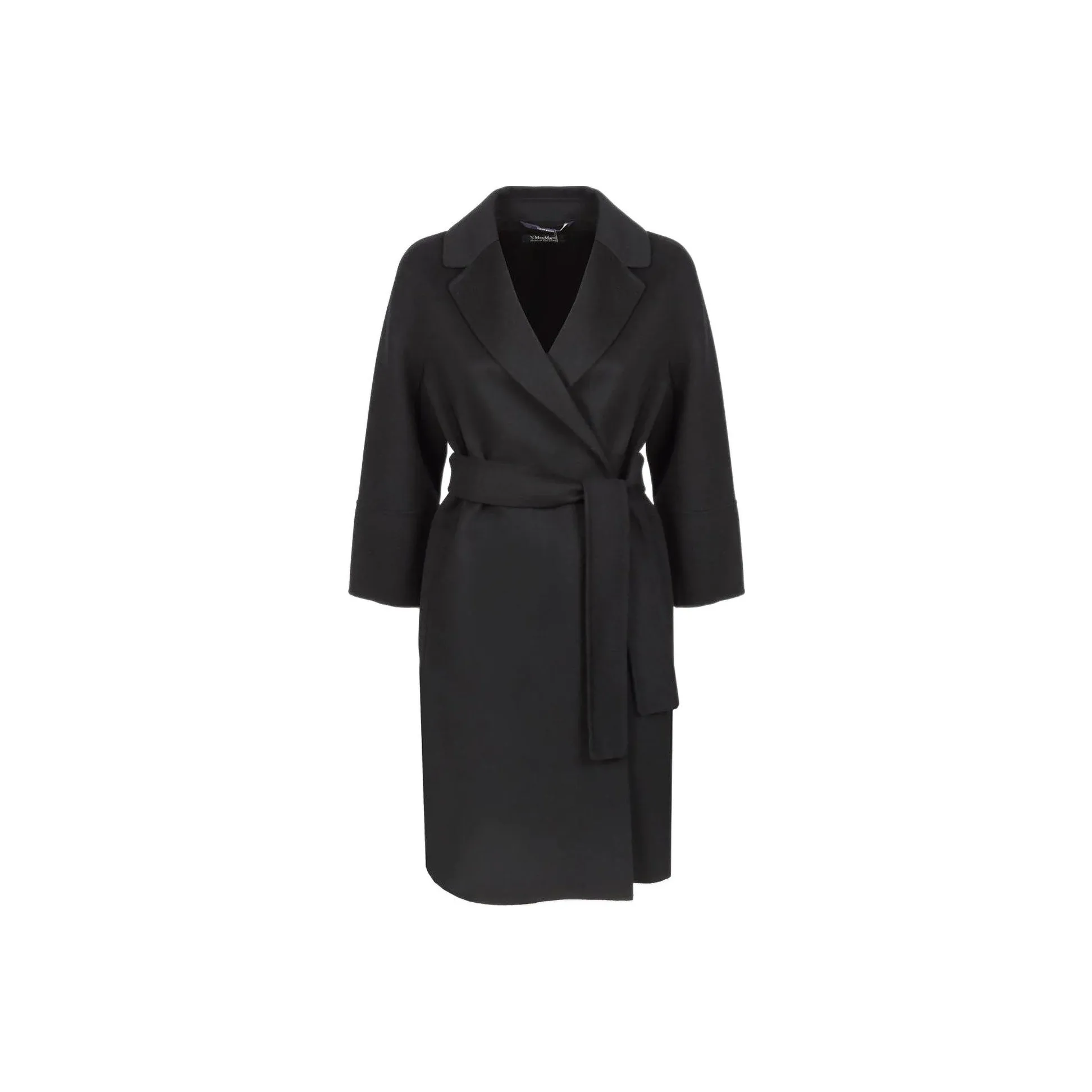 'S Max Mara Tied Waist Long Sleeved Coat