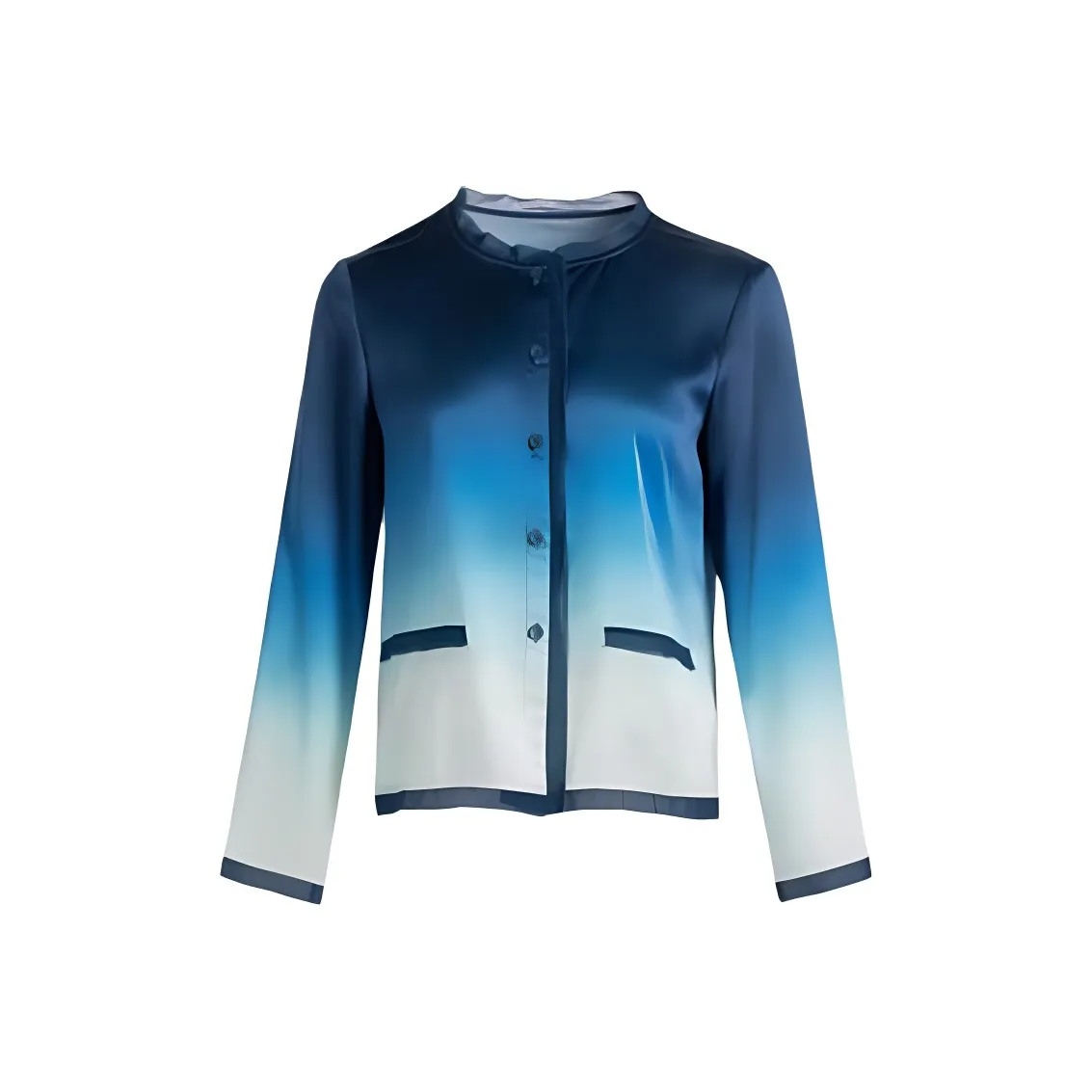 A LIFE ON THE LEFT Рубашка Женская Бирюзовая