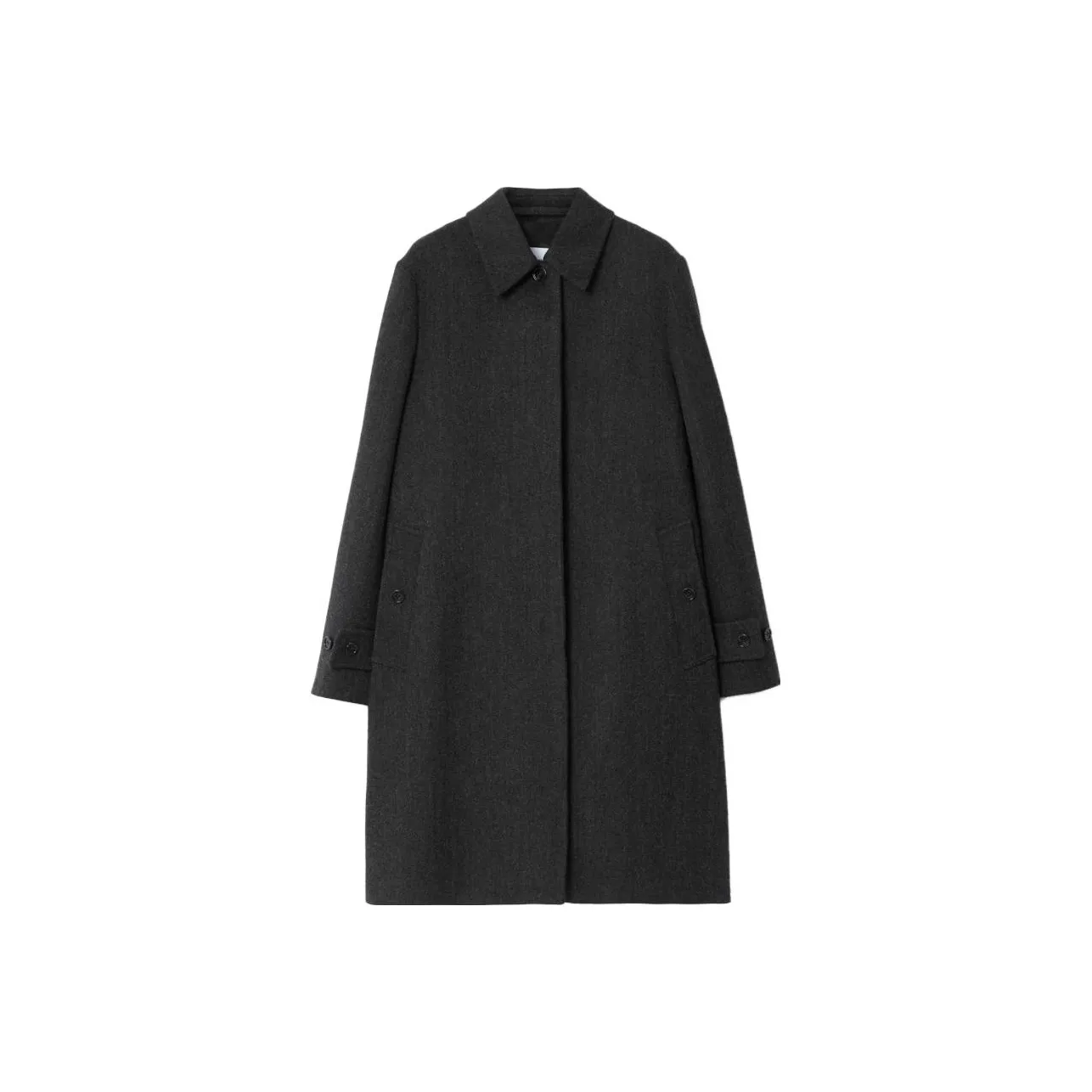 Burberry Coat Women's Charcoal Gray