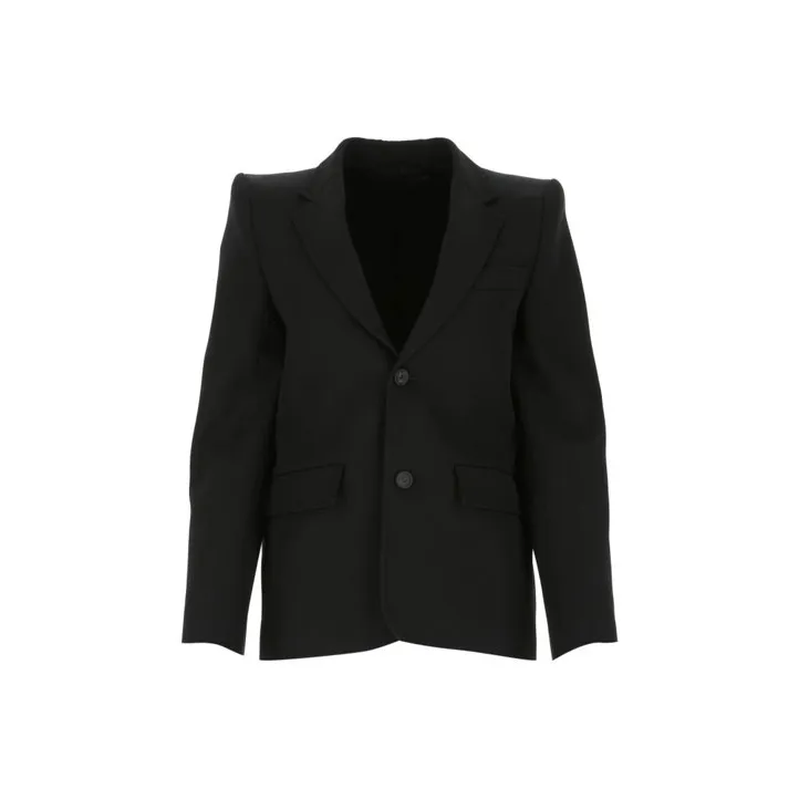 Balenciaga Curved Shoulder Blazer