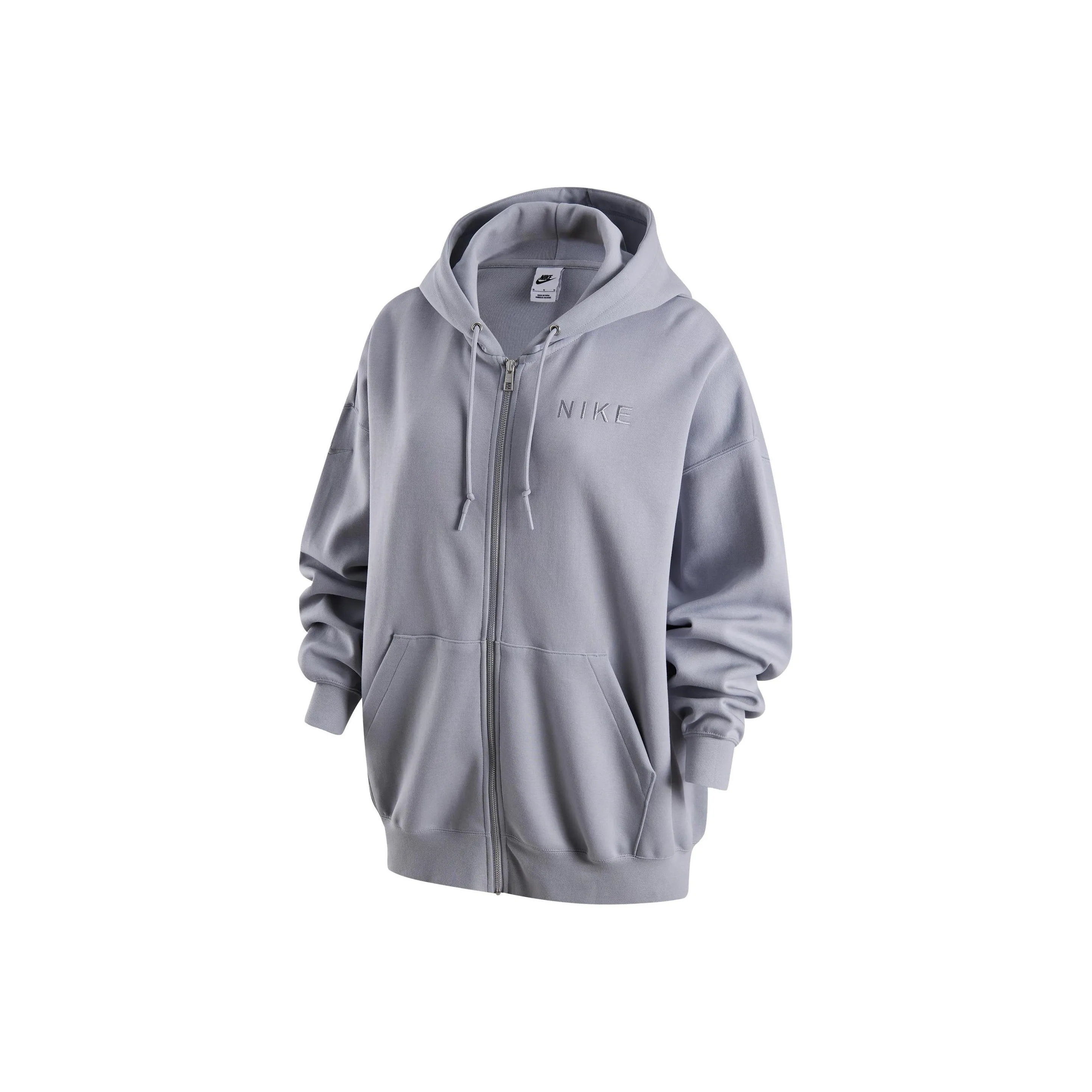 Nike Women'ss Zip-Up Hooded Jacket Gray