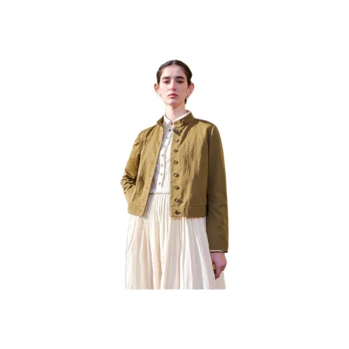 KAMILAN Earth Yellow Женские Куртки