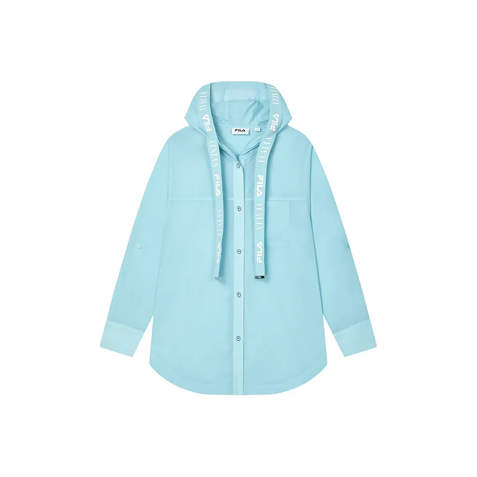 FILA Shirt Women's Ice Sealed Blue