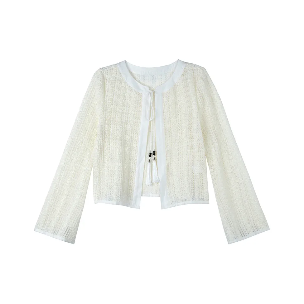RZSE Knitwear Women's Pearl White