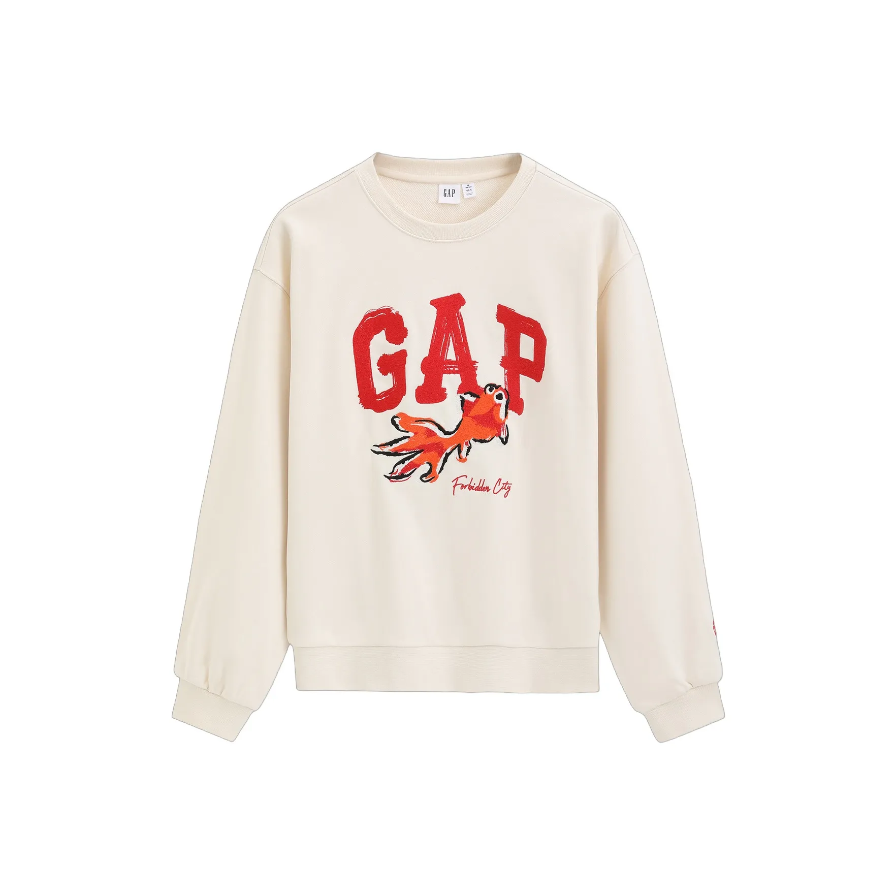 GAP совместный бренд x GUGONGLIANMINGKUAN Толстовка Женская