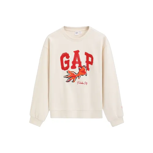 GAP Слоновая кость Женские Свитшоты