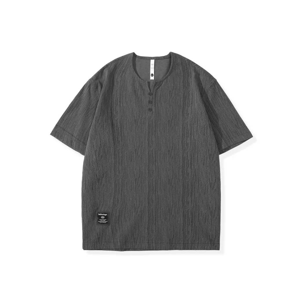 YINLEI Серый Мужской T-Рубашки