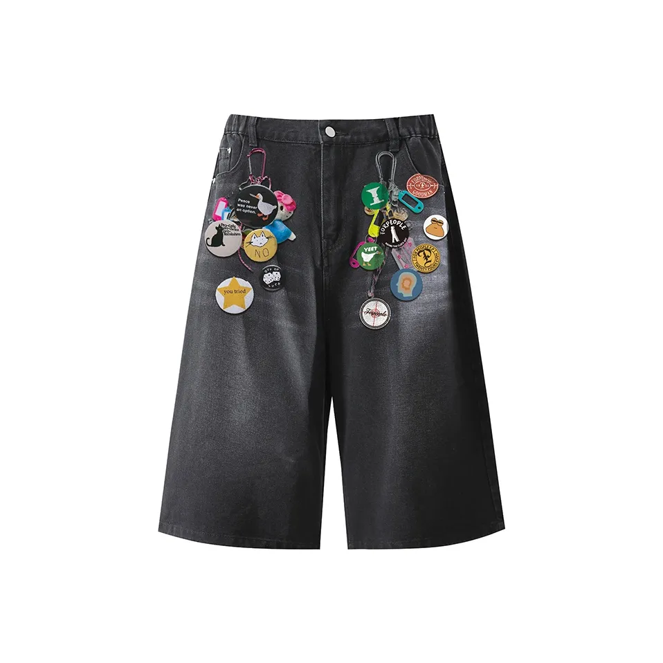 FAX FOR FMACM Унисекс Джинсовые шорты