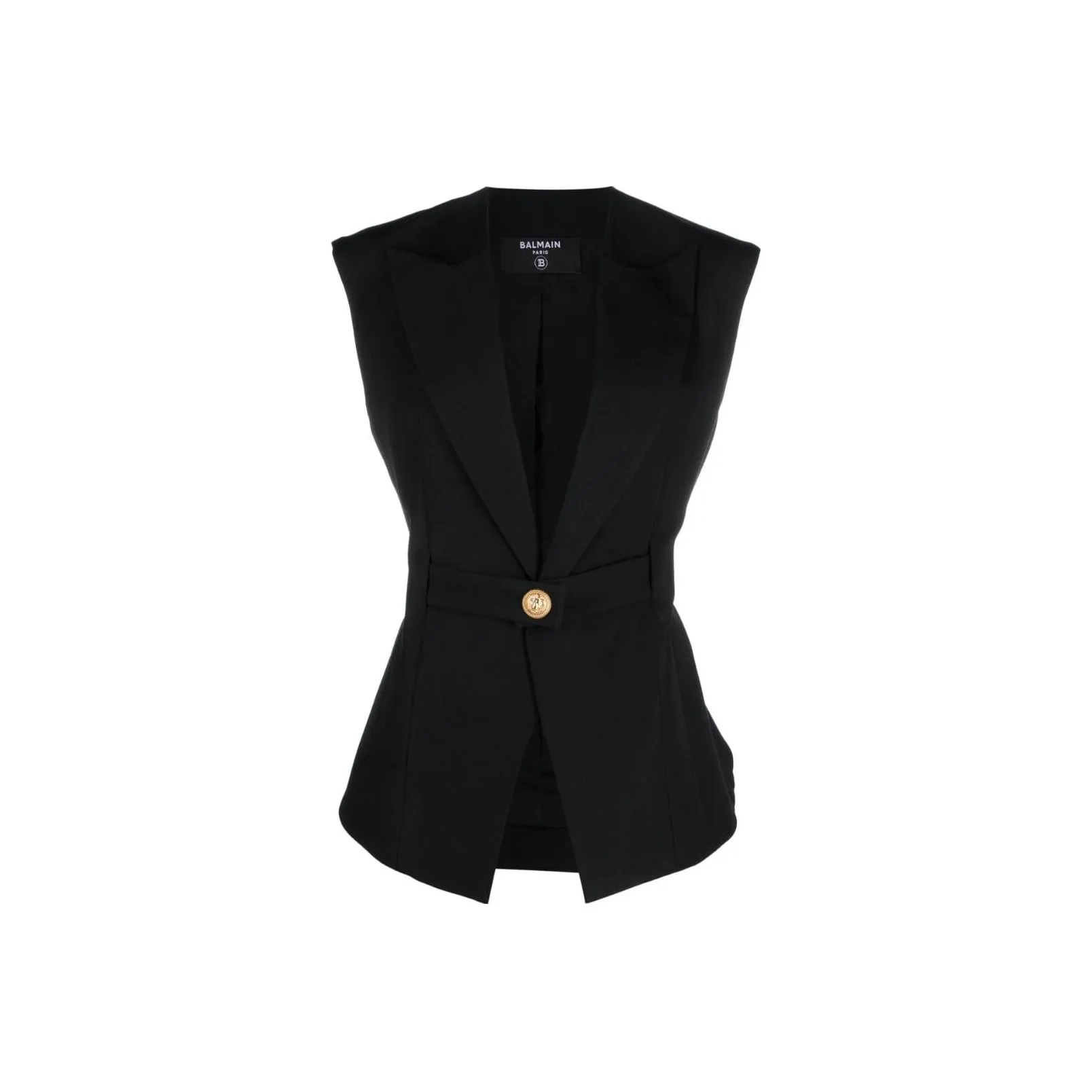 BALMAIN Sleeveless Single breasted Jacket