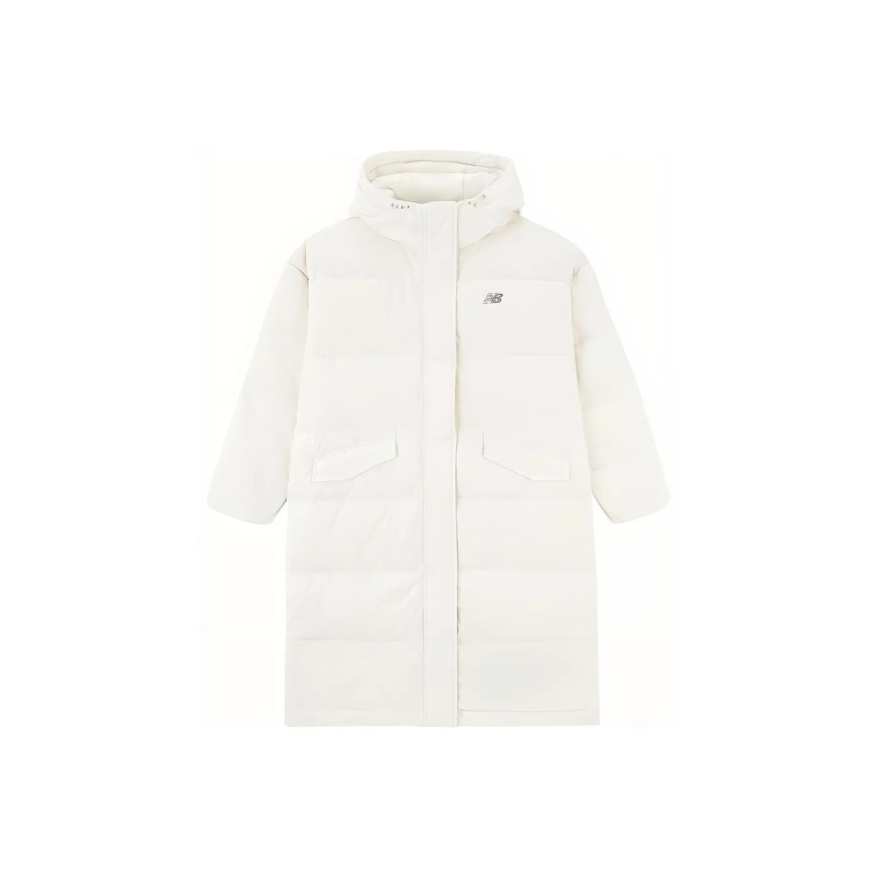 New Balance совместный бренд Пуховик Женский Белый