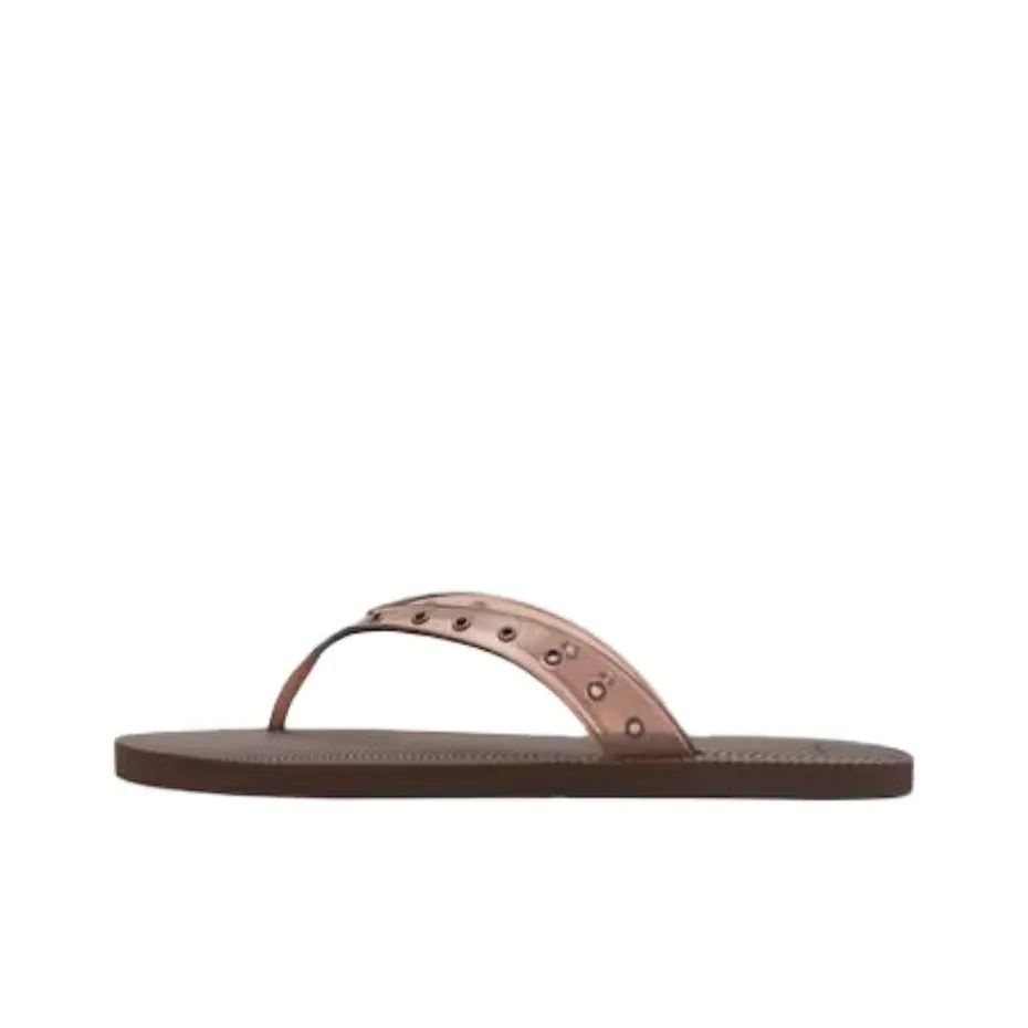 MANGO Шлепанцы Женские Шоколад