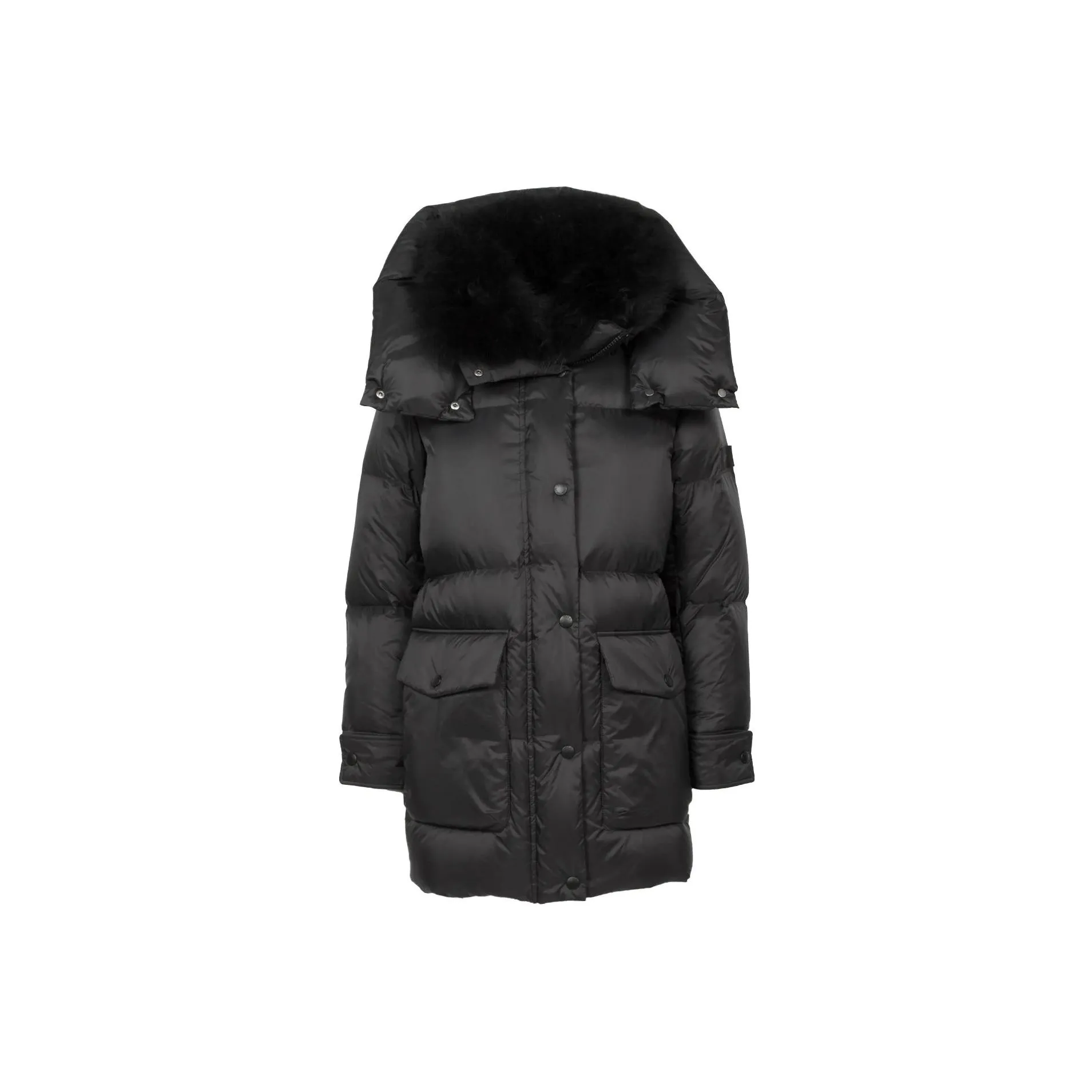 Yves Salomon Coats Women's Black
