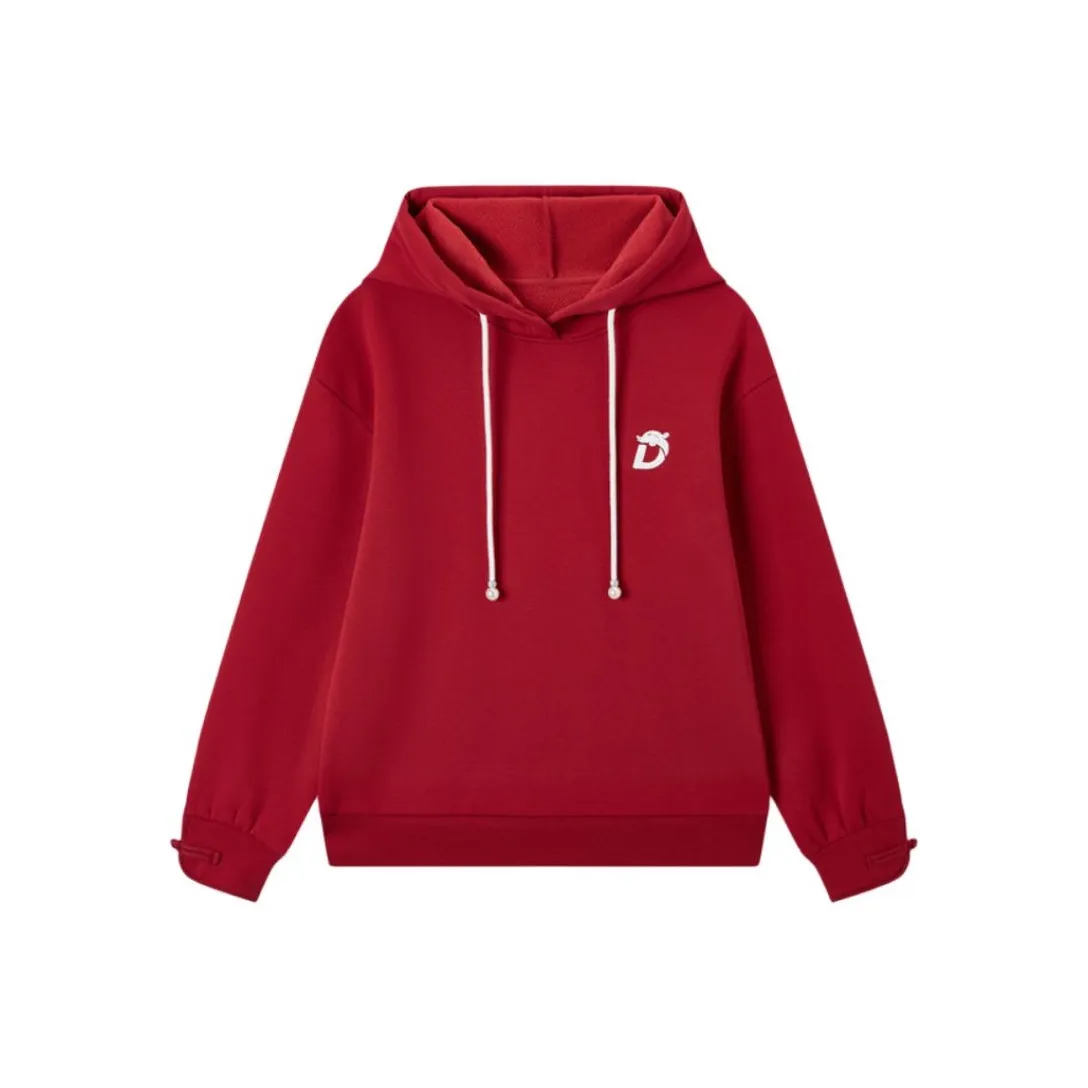 EICHITOO Свитшот Женский Темно-Красный