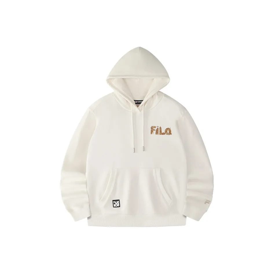 FILA FUSION Толстовка Женская Облачный Белый