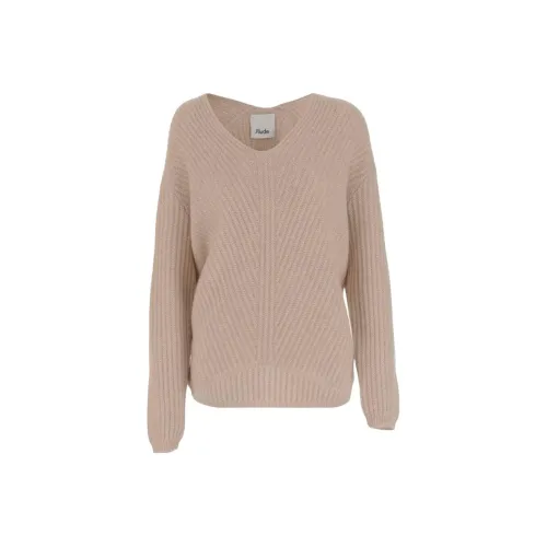 ALLUDE Бежевый Женские Трикотаж