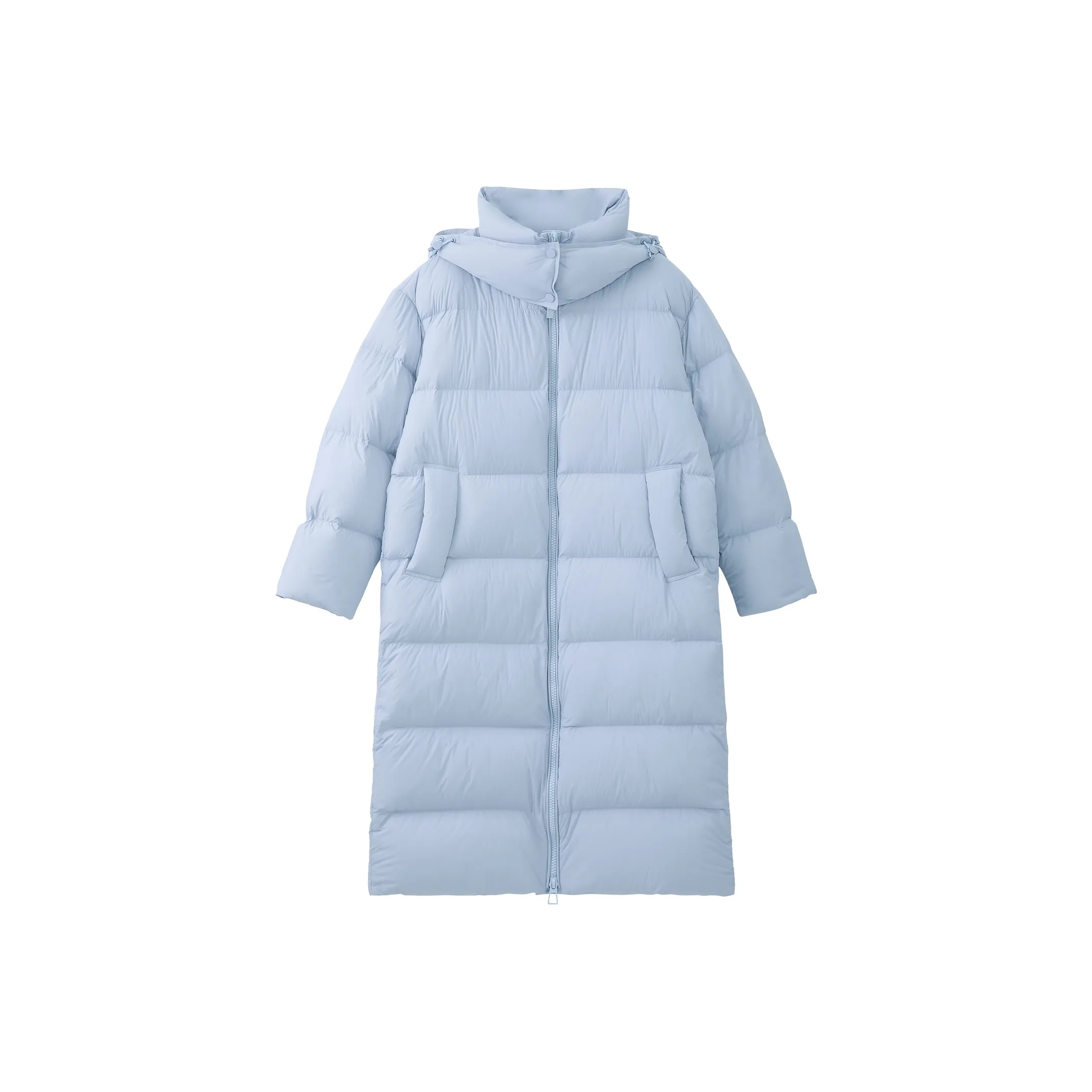 Fstudio Fall And Winter Hungarian 90 White Goose Down Long Down Jacket Coat Women's