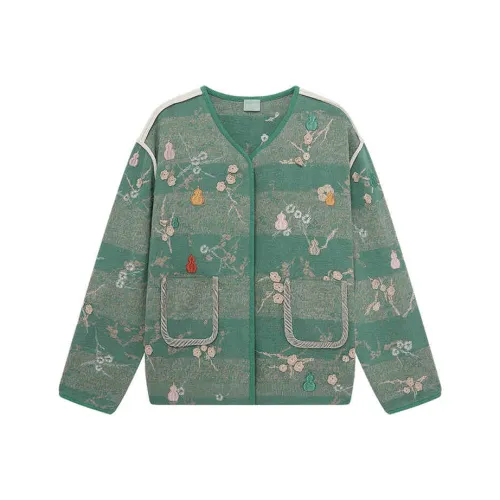 Dazzle Only Turquoise Collaboration, New Year Collection Зеленый Женские Трикотаж