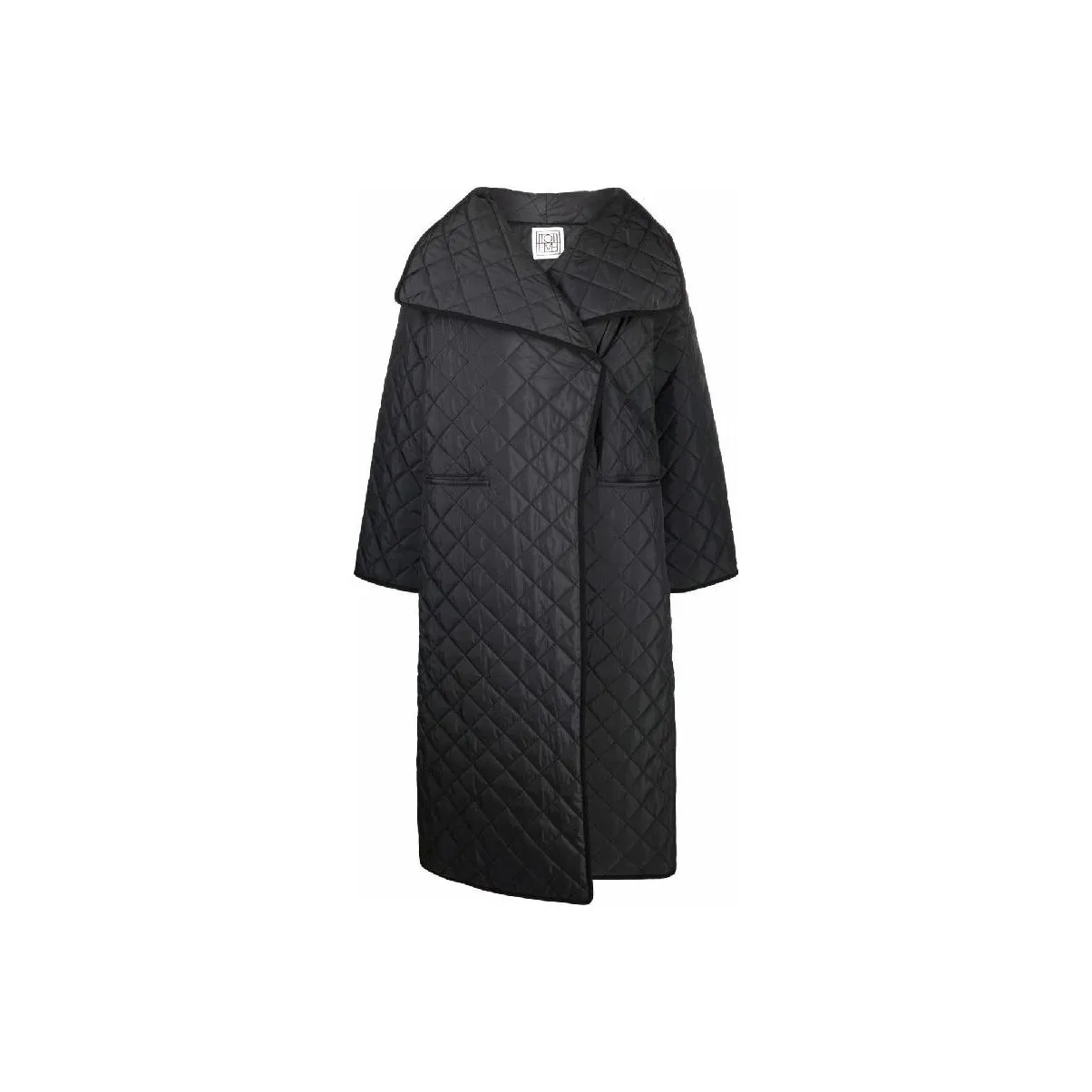 TOTEME Oversize Quilted Wrap Coat
