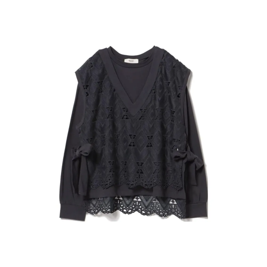 Beams Sweatshirt Women's Charcoal Black
