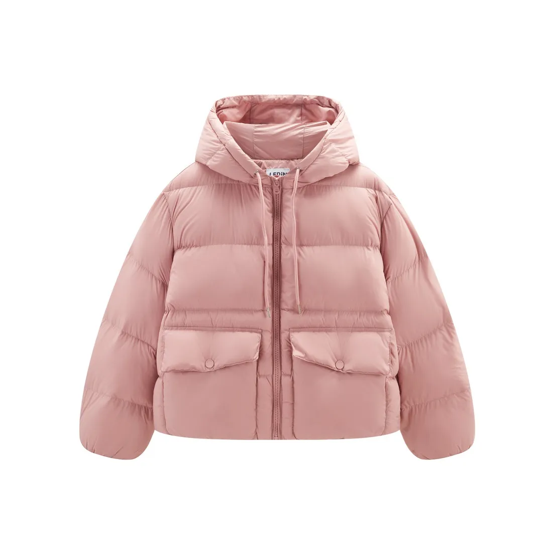 LEDIN Пуховик Женские Бархат Розовый
