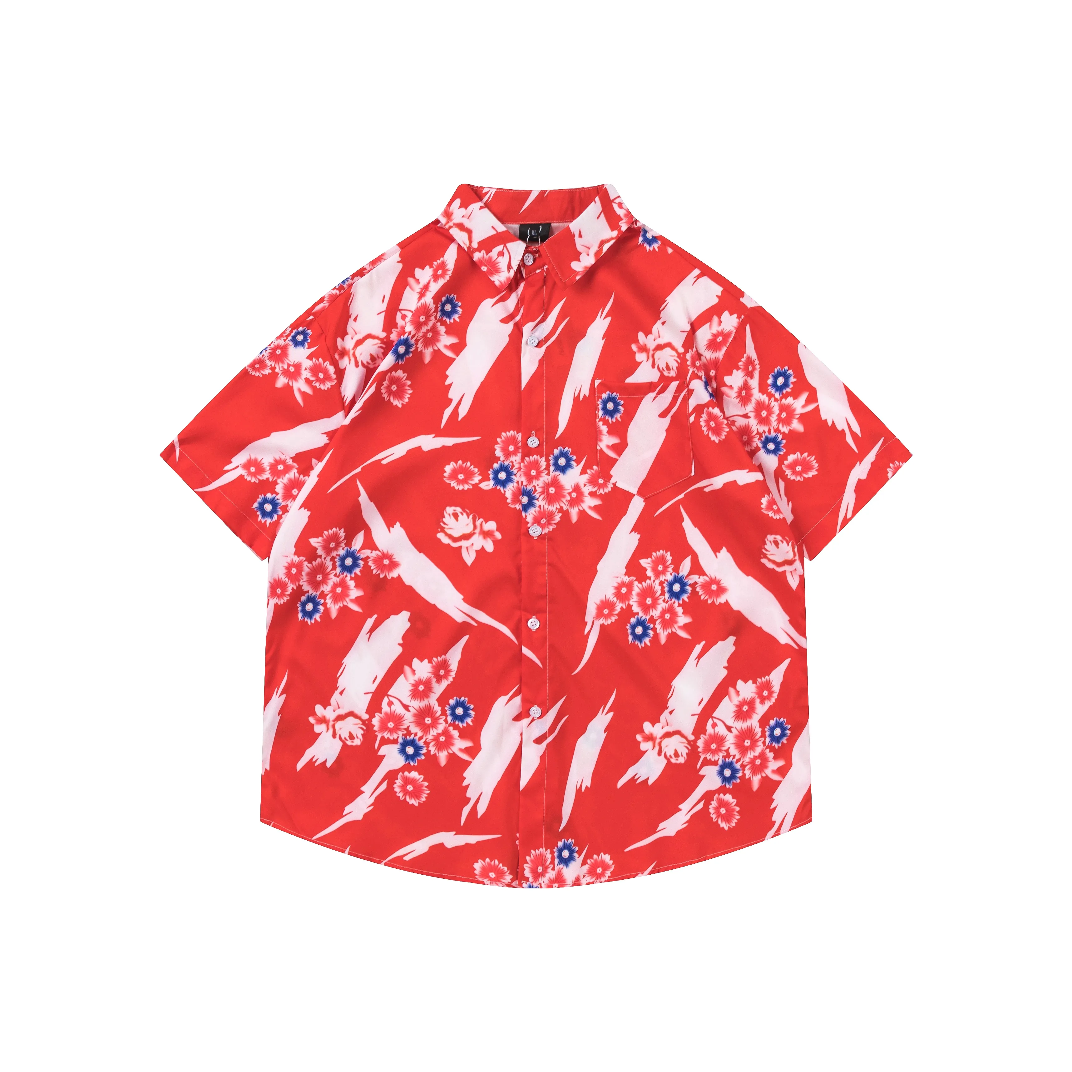 BEAR UNION Женские рубашки красного цвета