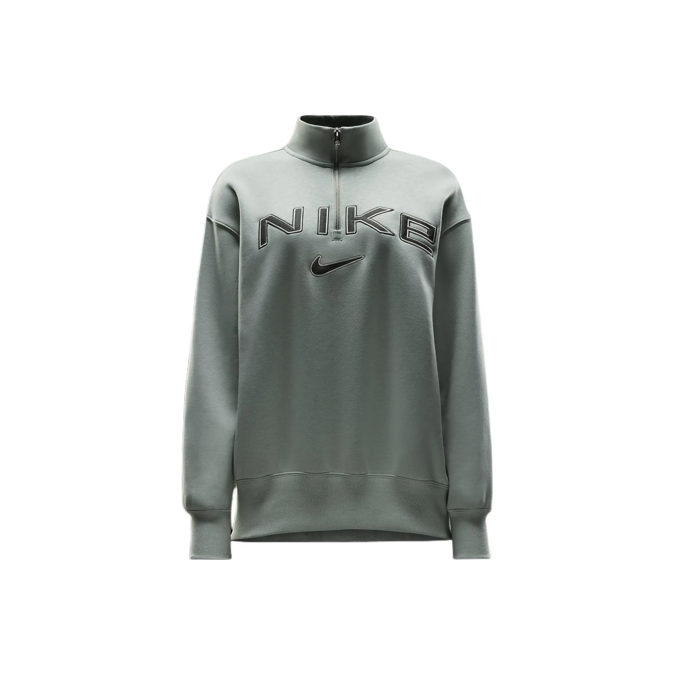 Nike Sportswear Phoenix Fleece Women's Oversized 1/4 Zip Logo Top