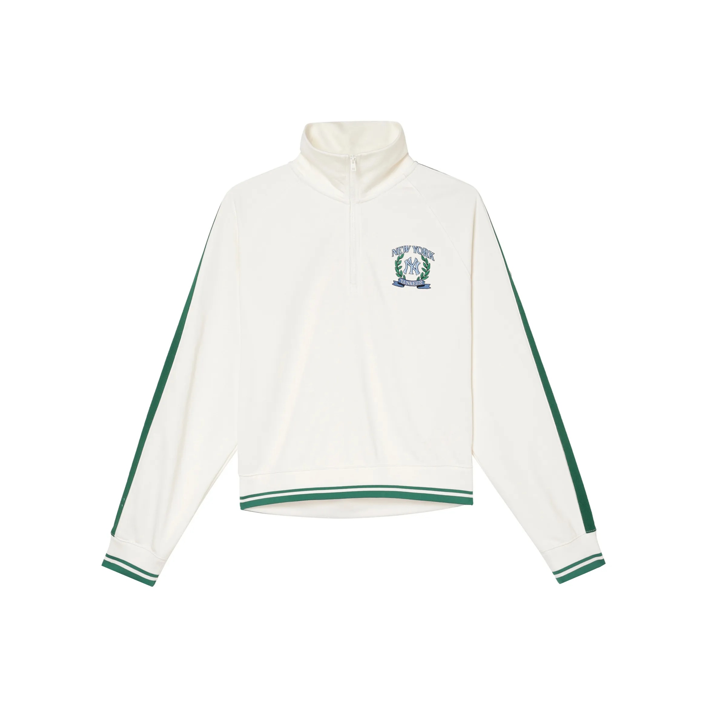 MLB New York Yankees Varsity Sportive New York Yankees Sweatshirts Sweatshirt Women's Cream