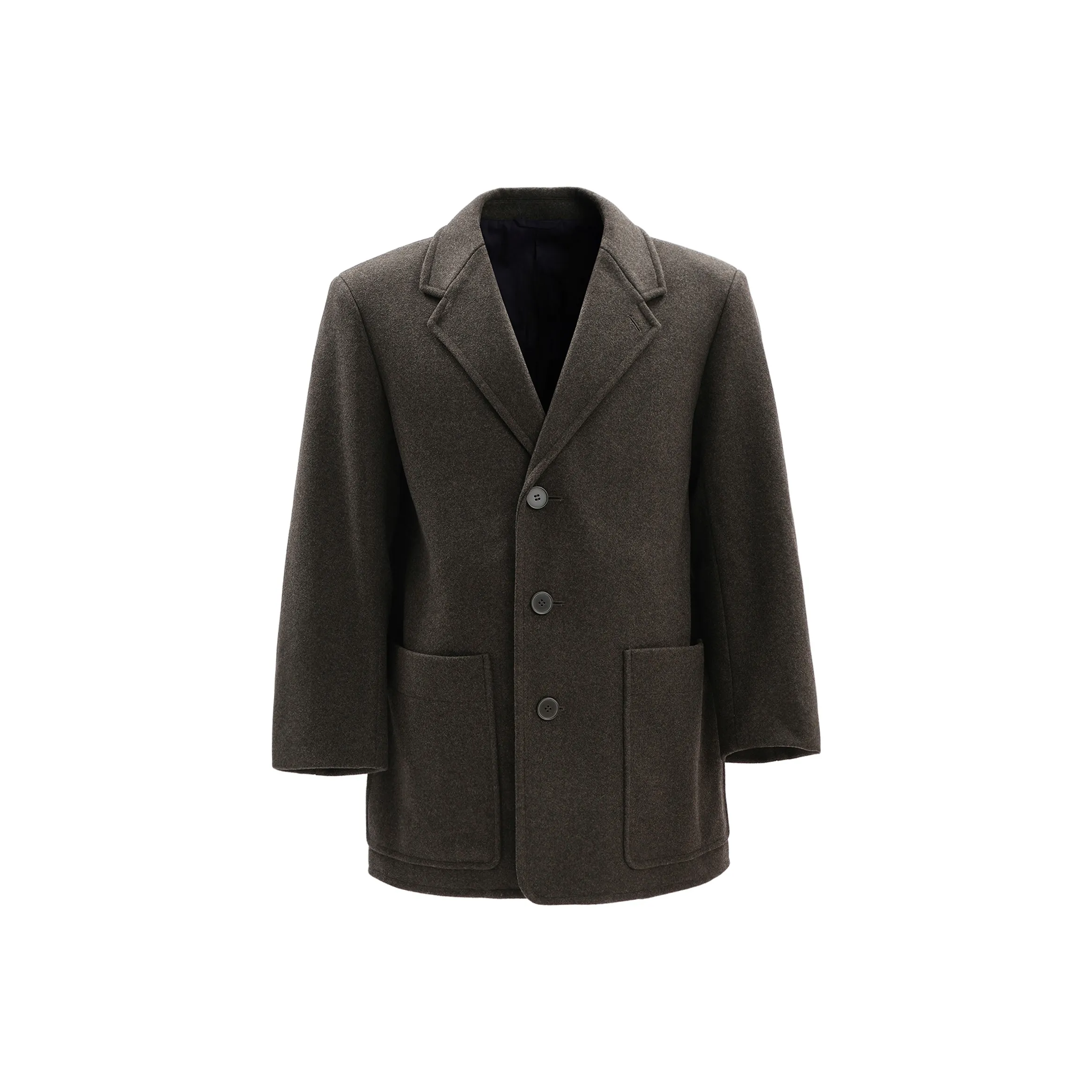 UNIQLO Темно-оливковый Женский Пальто