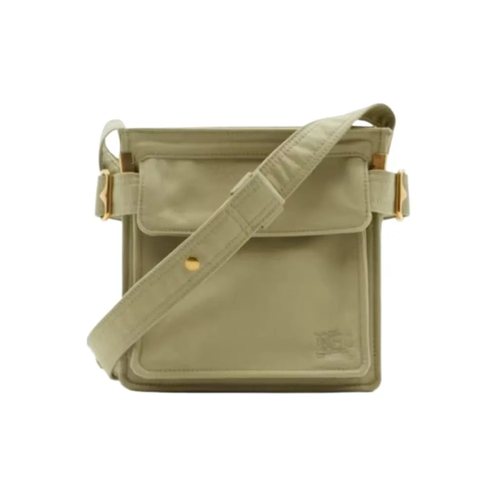 Burberry Trench Polyester Shoulder Bag, Crossbody Bag, Cell Phone T-shirt Men's Hunter Beige