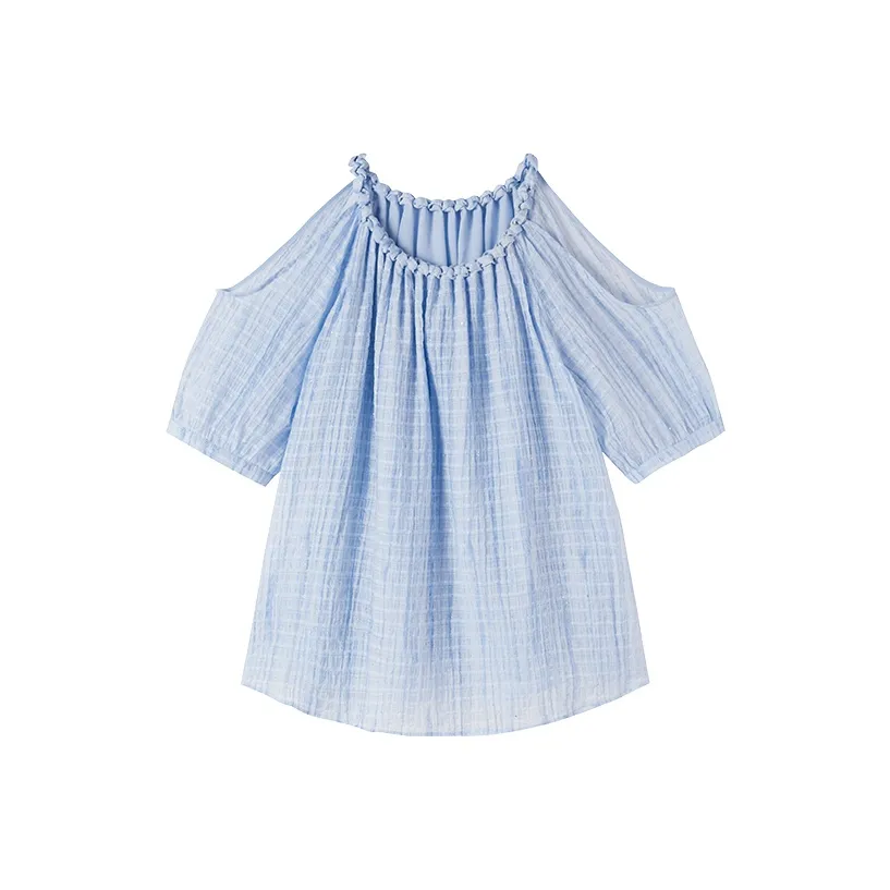 XIANGYING Shirts Women's Blue