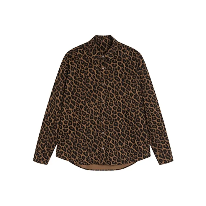 PAZZO Куртки Пальто Женские Леопардовый принт