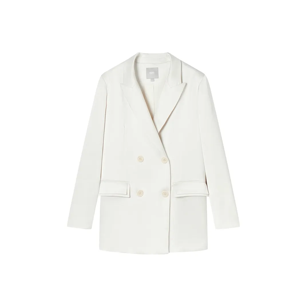 DIALOGUE Шампанский белый Женские офисные костюмы