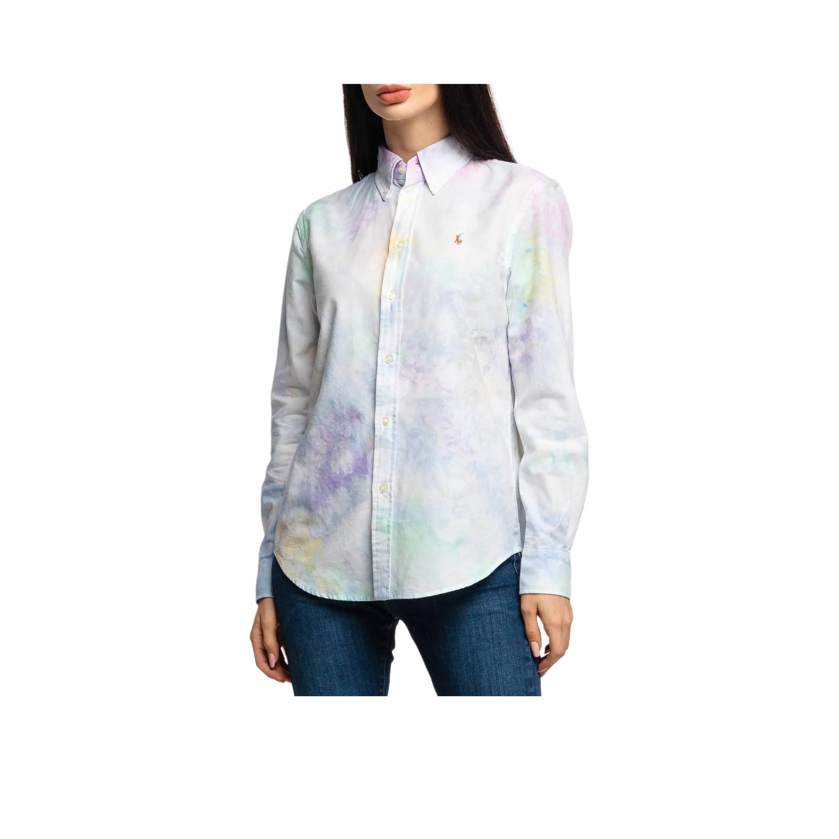 Polo Ralph Lauren SS24 Рубашка Женская Белая