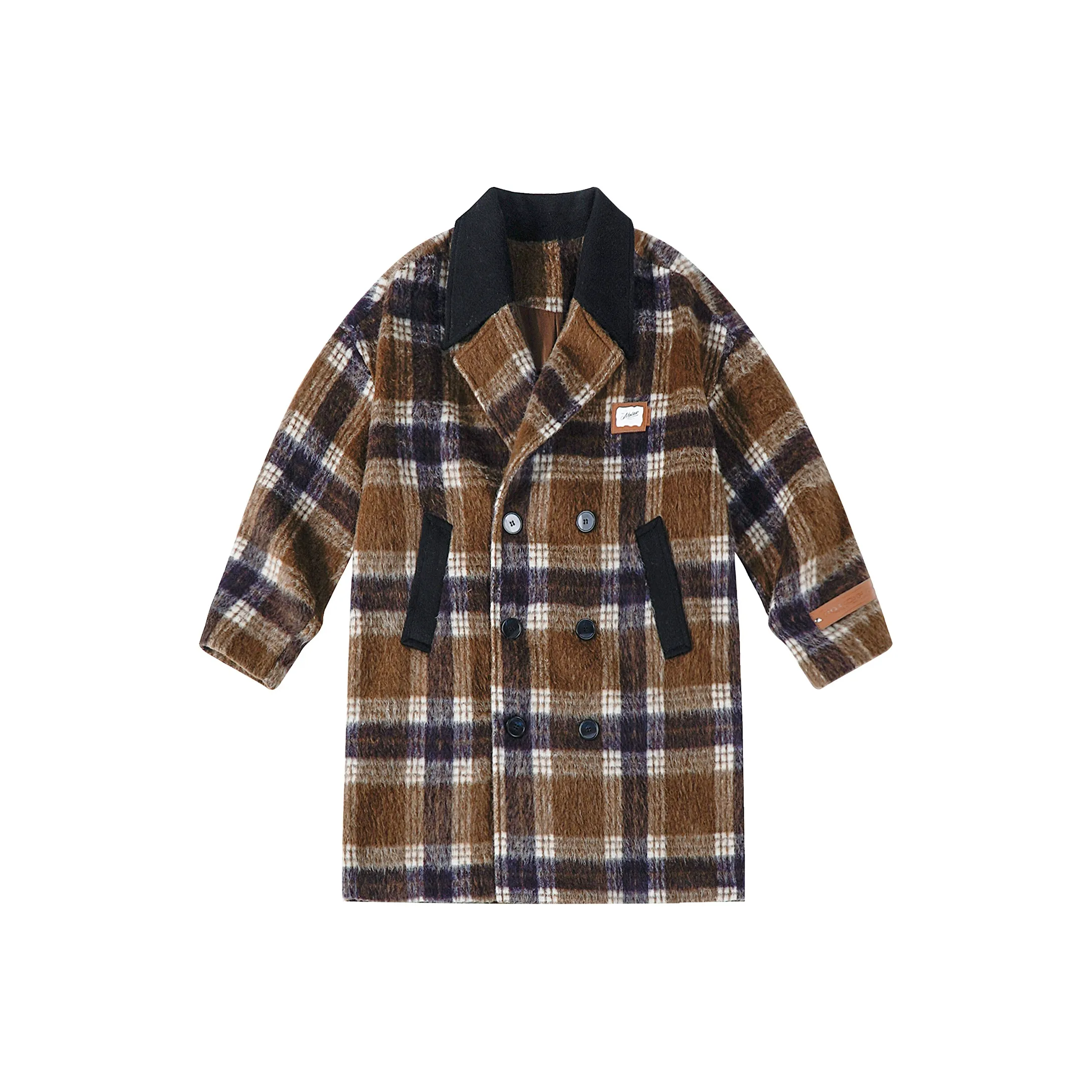 Umoumo Коричневый Женский Пальто