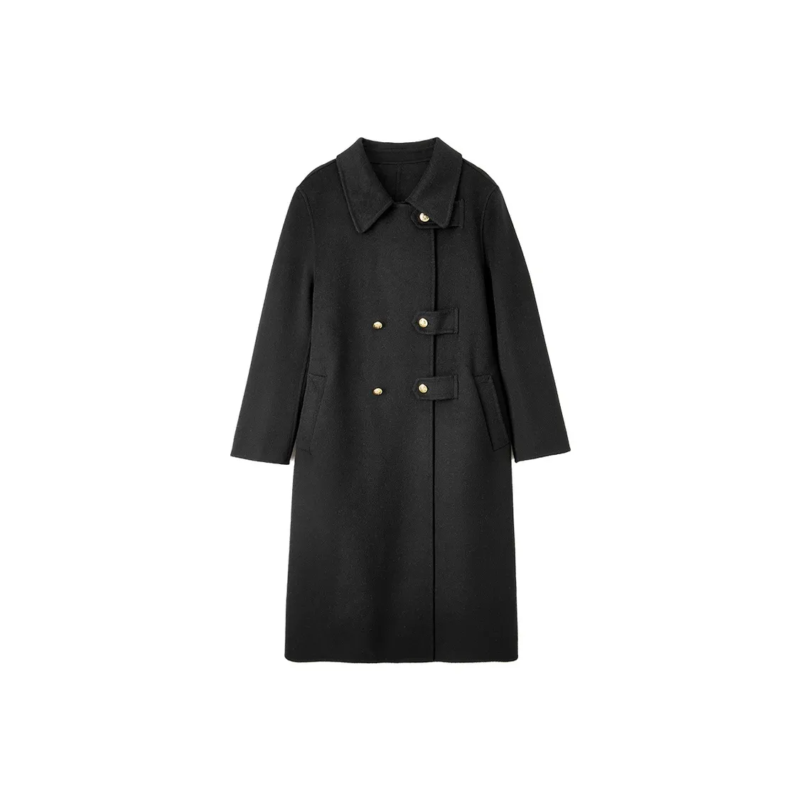 SENTUBILA Пальто Женское Элегантное Черное