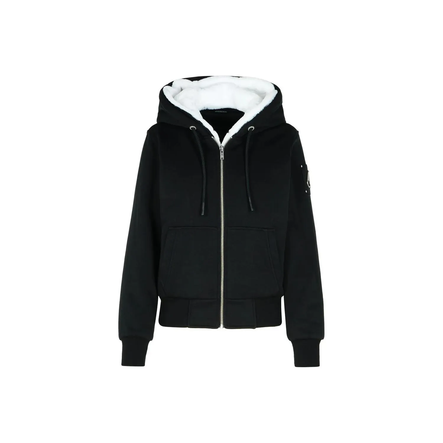 Moose Knuckles Classic Bunny Zip Up Hoodie