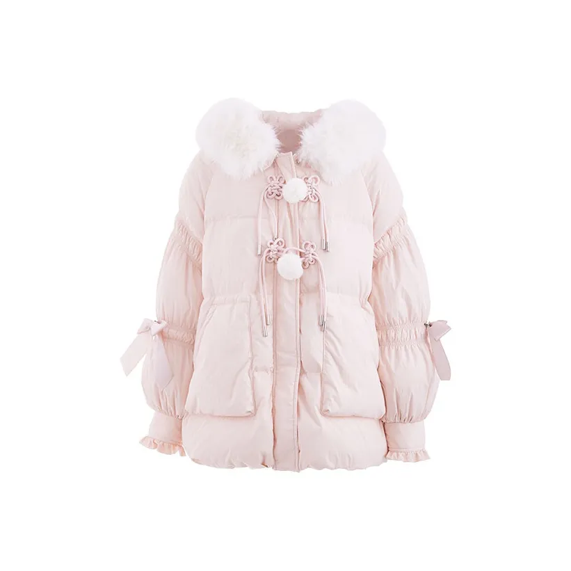 Blovelan Пуховик Женский Розовый