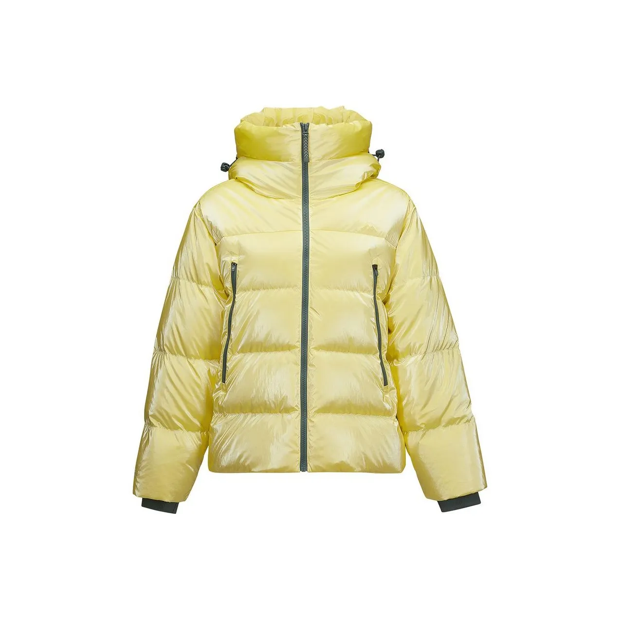 Skechers Mountain and Wild Outdoor Series Пуховик Женский Светло-Лимонный