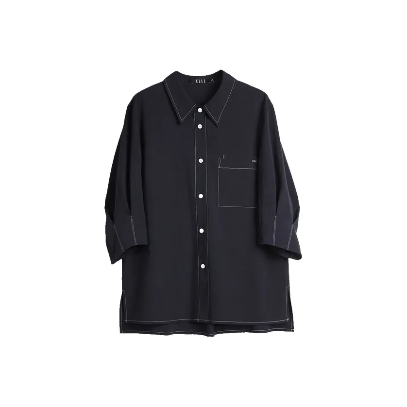 Elle Темно-синие Женские Рубашки