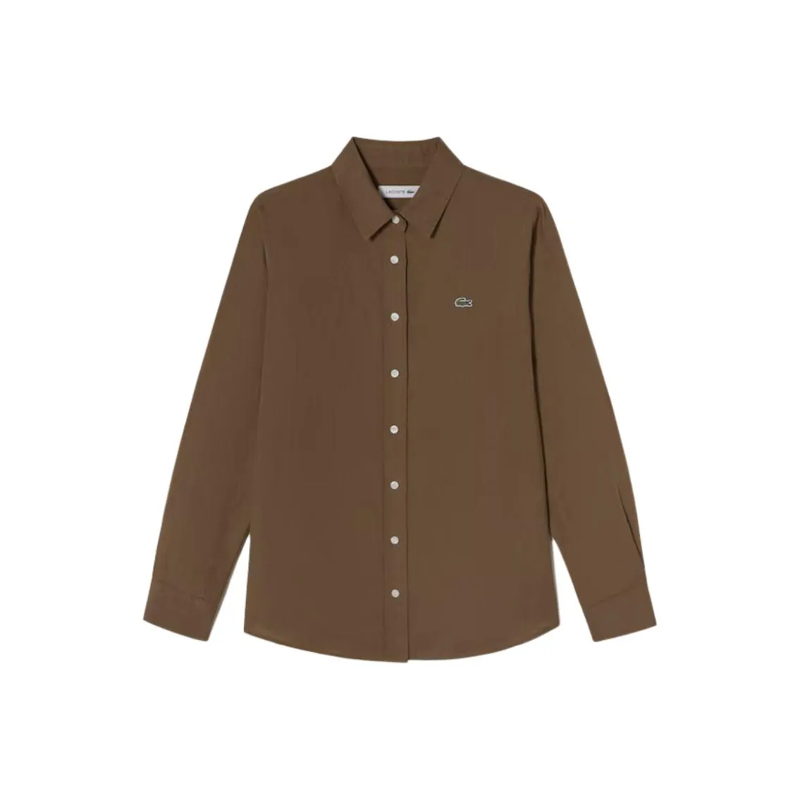 LACOSTE Shirts Women's Brown