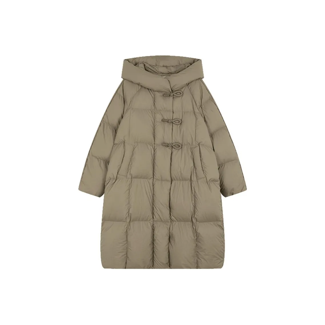 IHIMI Down Jacket Women's Gray Pea Green