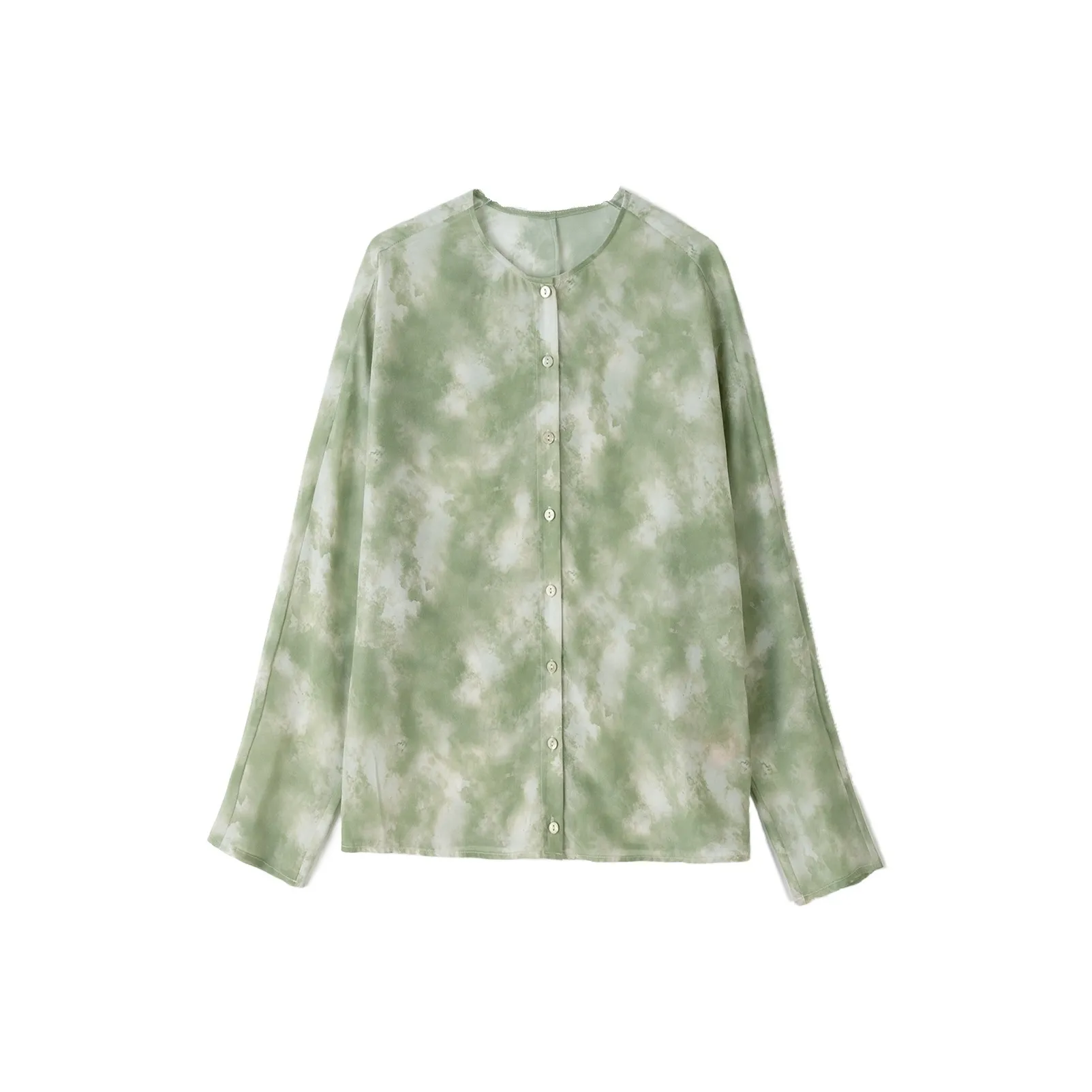 To The West Рубашка Женская Зеленая